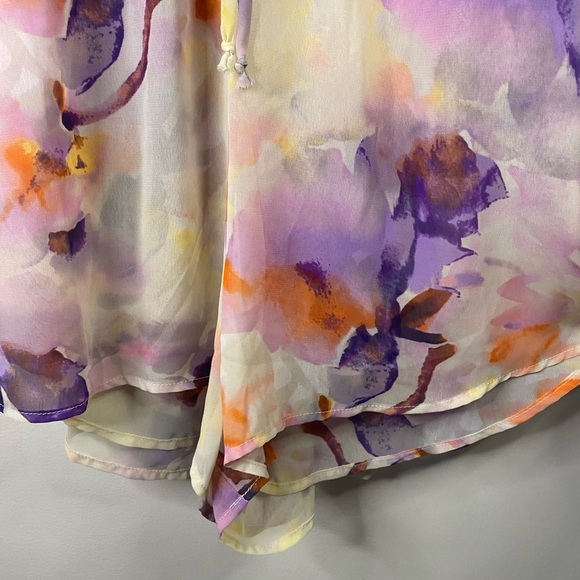 Show Me Your MuMu Romper Shorts V Neck Floral Size Small - Picture 5 of 15